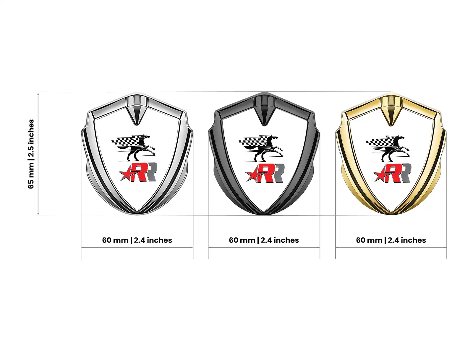 Car Logo Badges Minimal Modern
